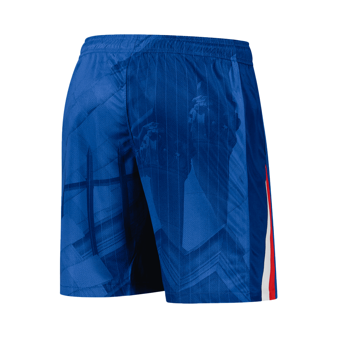 Pantalón cortos de fútbol local del Chelsea 25/26 azul