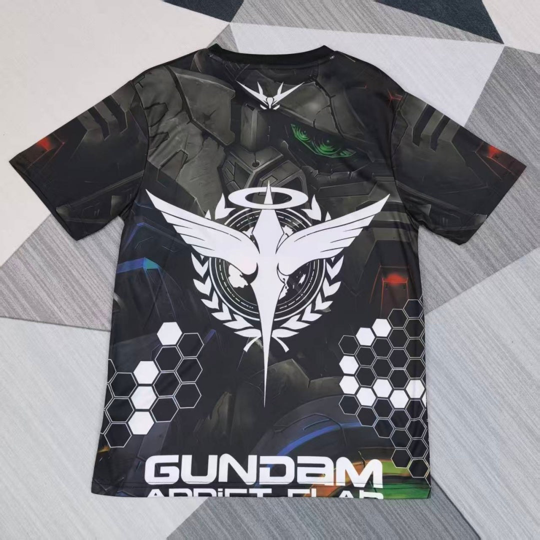 Camiseta negra especial de anime japonés 25/26