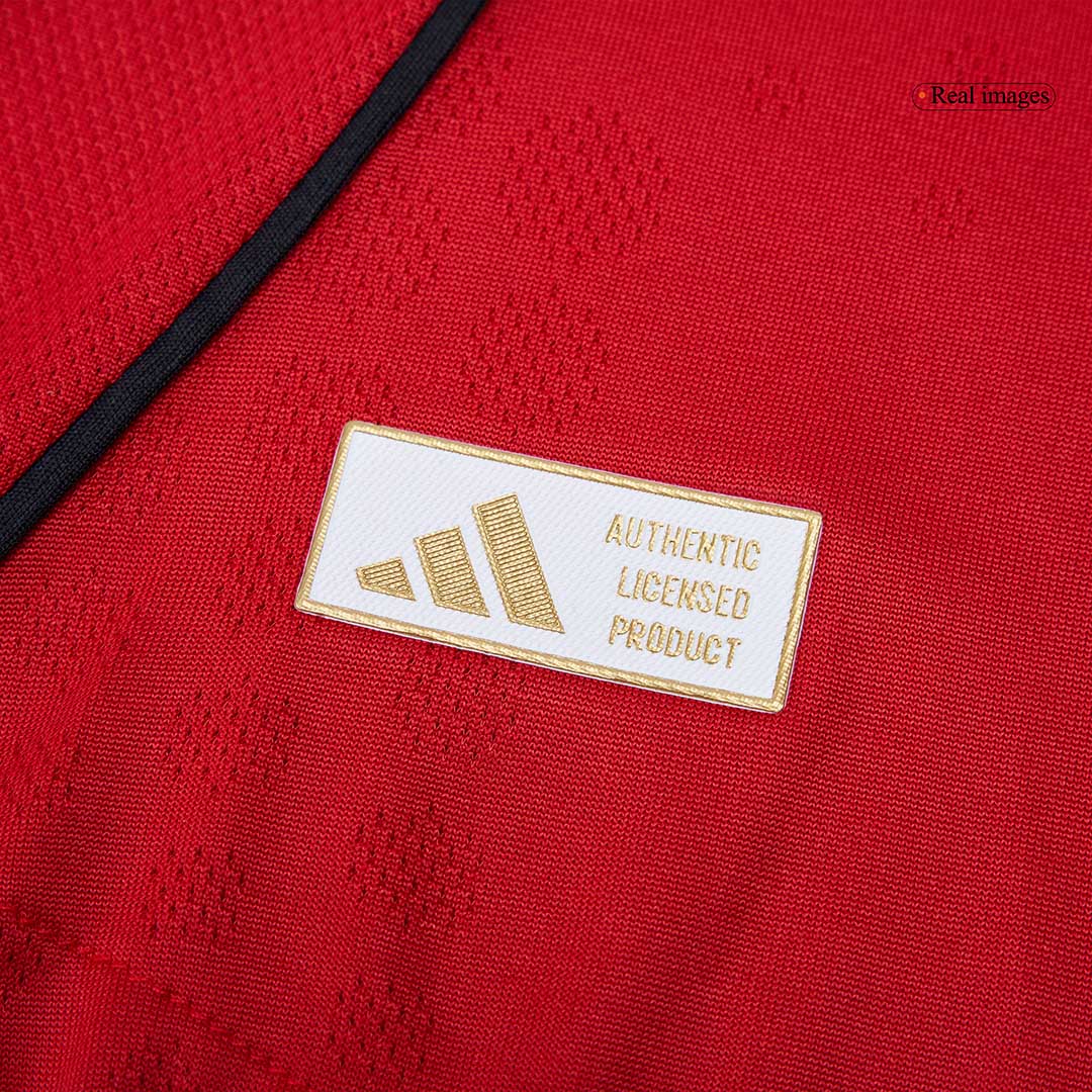 Camiseta de fútbol local auténtica del Manchester United ŠEŠKO #30 2025/26, roja