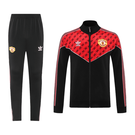 Kit de entrenamiento del Manchester United 2025/26 (Chaqueta + Pantalones)