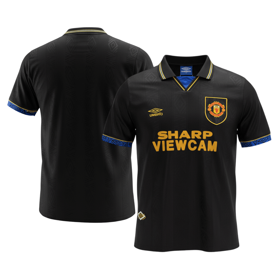 Camiseta retro de fútbol visitante del Manchester United 1993/94