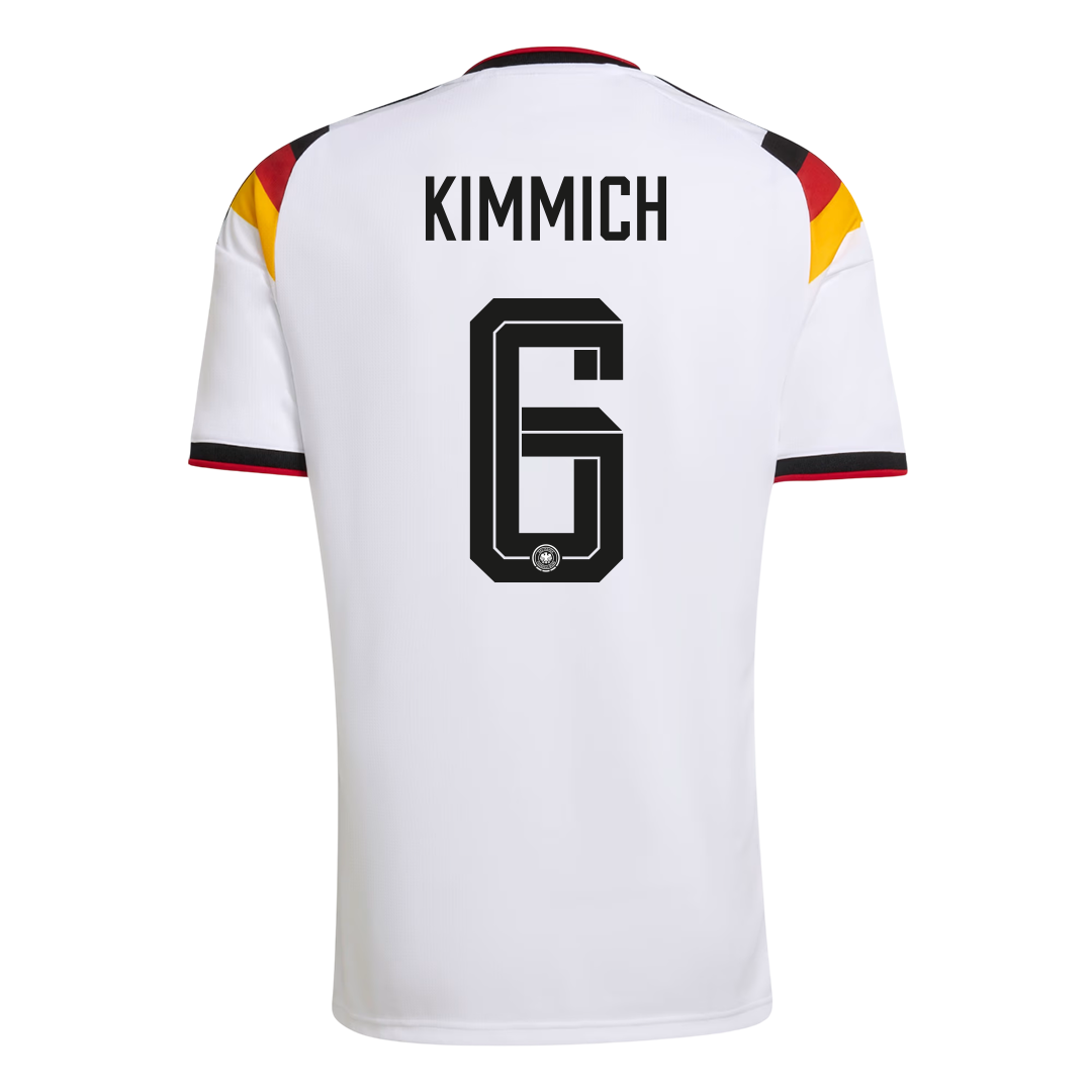 Camiseta de local de Alemania KIMMICH para hombre, número 6, Copa del Mundo 2026