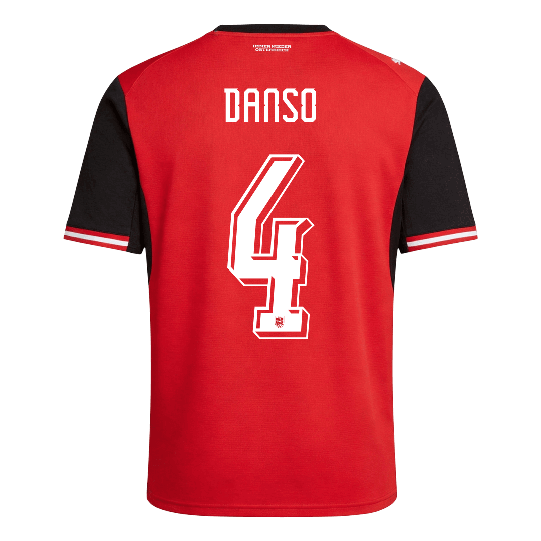 Camiseta Austria DANSO Local #4 Hombre Copa Mundial 2026