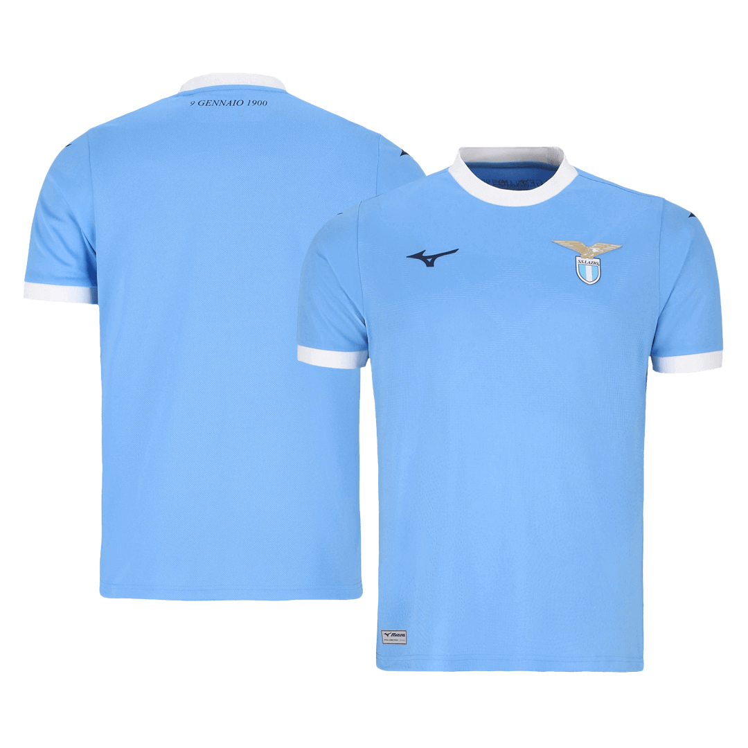 Camiseta de fútbol local de la Lazio 25/26 azul