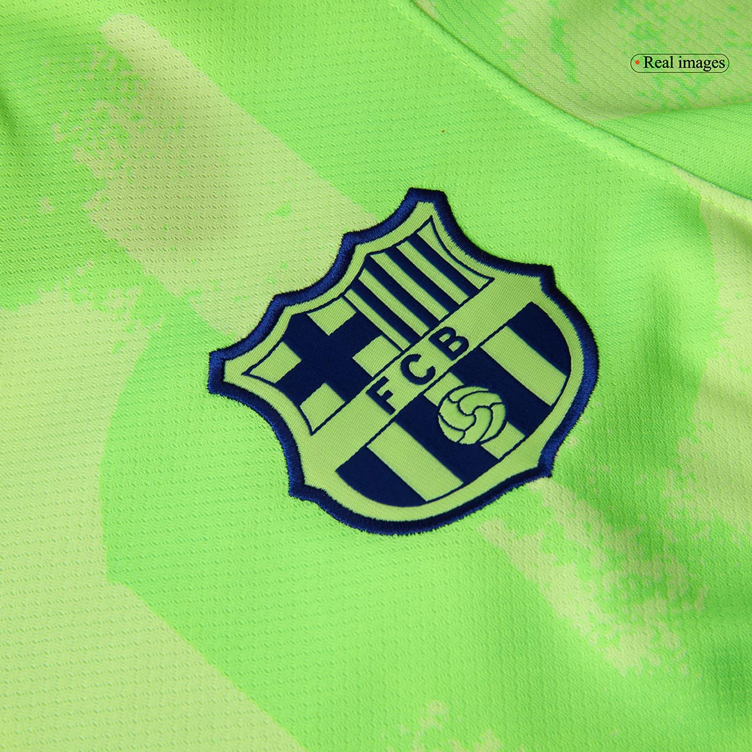 Kit de fútbol visitante del Barcelona (Kit y pantalón corto) - UCL