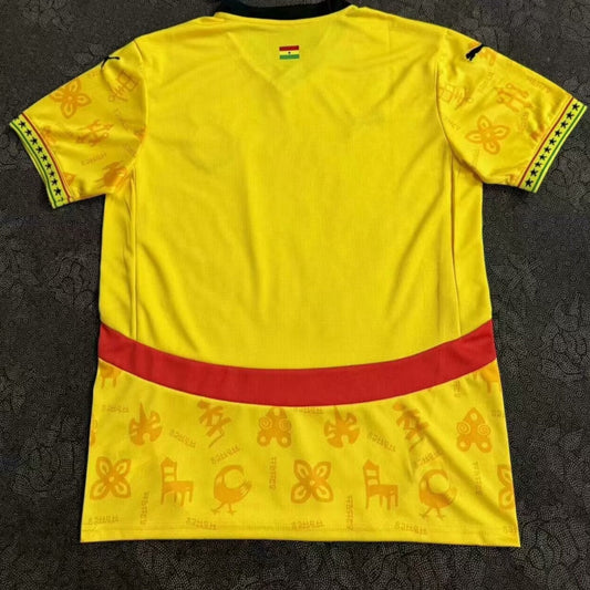 Camiseta amarilla especial de Ghana 25/26