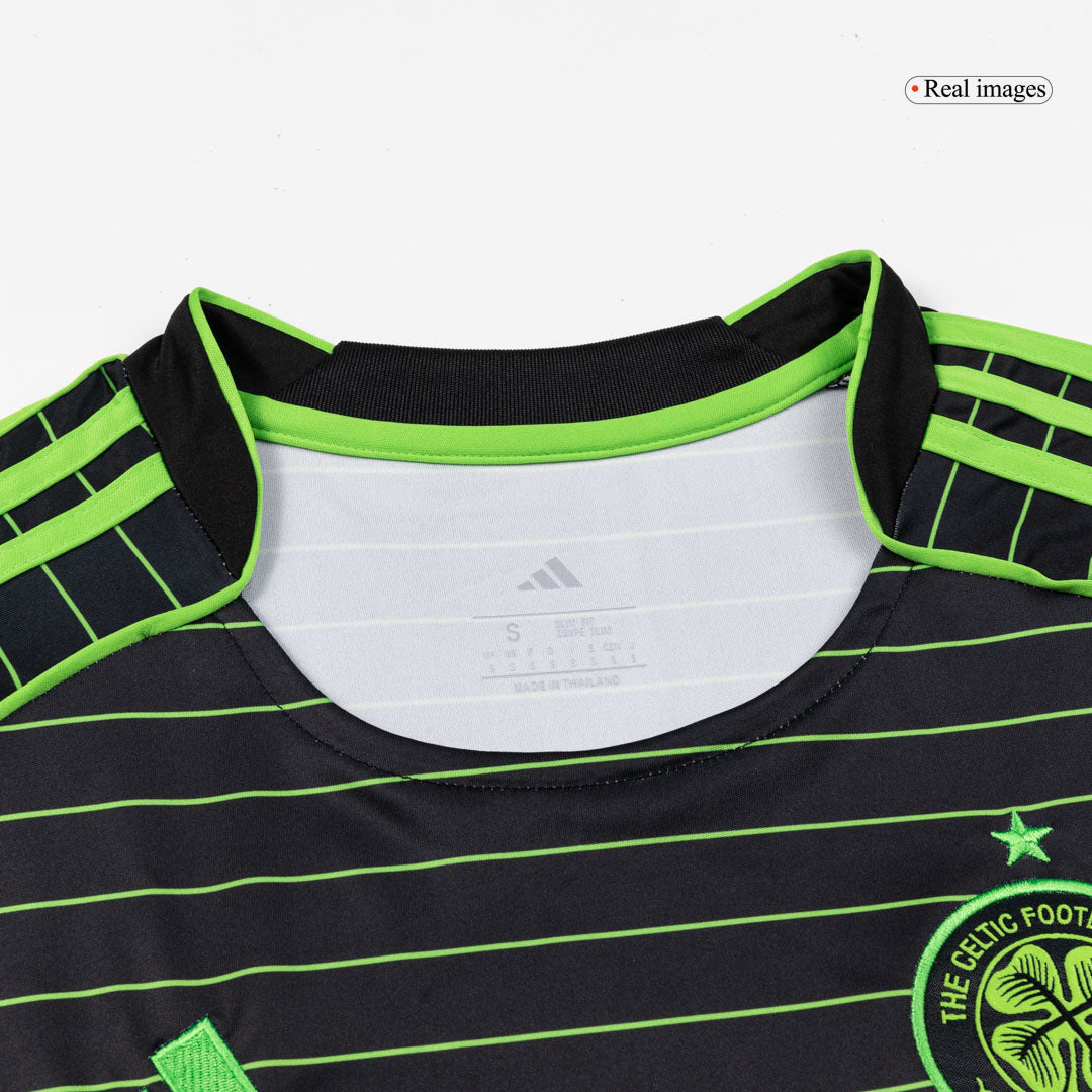 Camiseta de fútbol visitante del Celtic 2025/26 negra