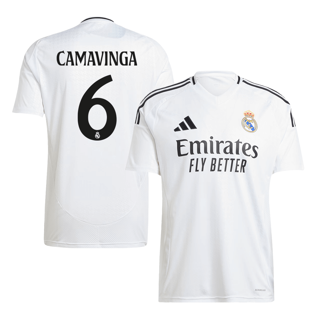 Camiseta de fútbol local del Real Madrid CAMAVINGA #6 (grande)