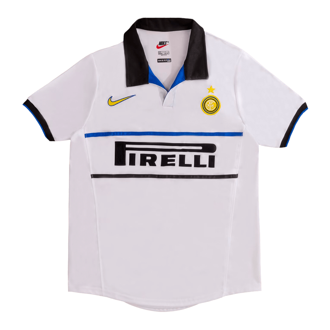 Camiseta retro de fútbol visitante del Inter de Milán 1998/99