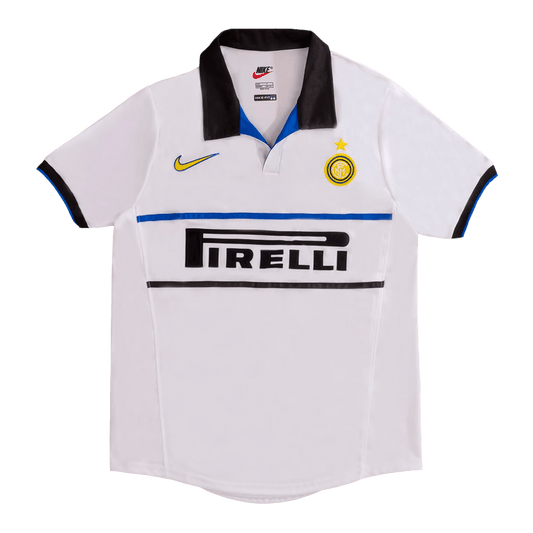 Camiseta retro de fútbol visitante del Inter de Milán 1998/99