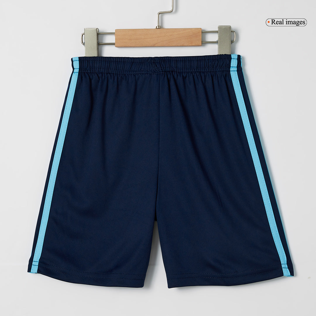 Kit de fútbol infantil de visitante del Arsenal (Kit y pantalón corto) 2024/25