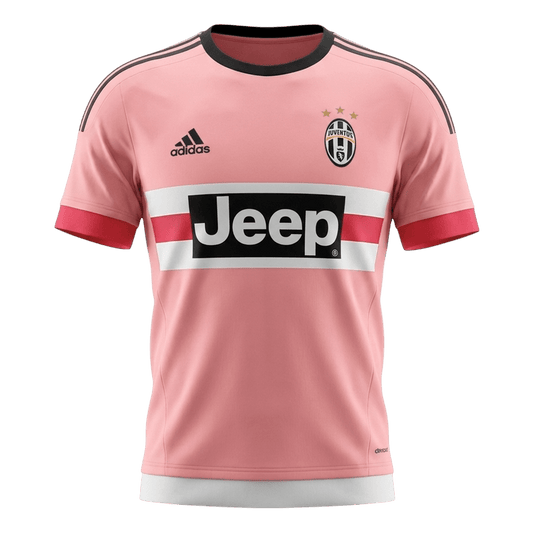 Camiseta retro de fútbol de visitante de la Juventus 2015/16