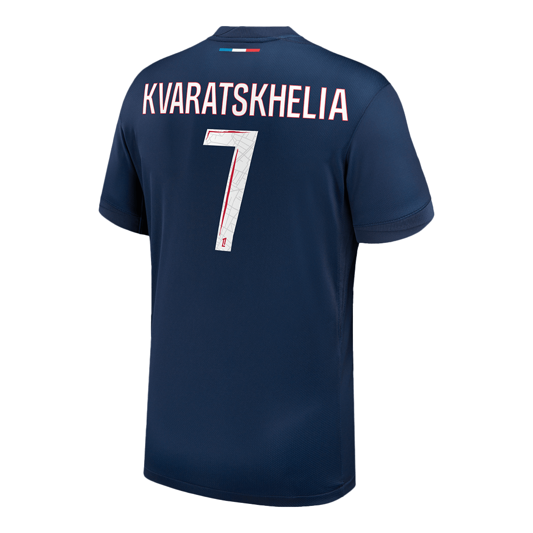Camiseta de fútbol KVARATSKHELIA #7 PSG Primera equipación 2024/25