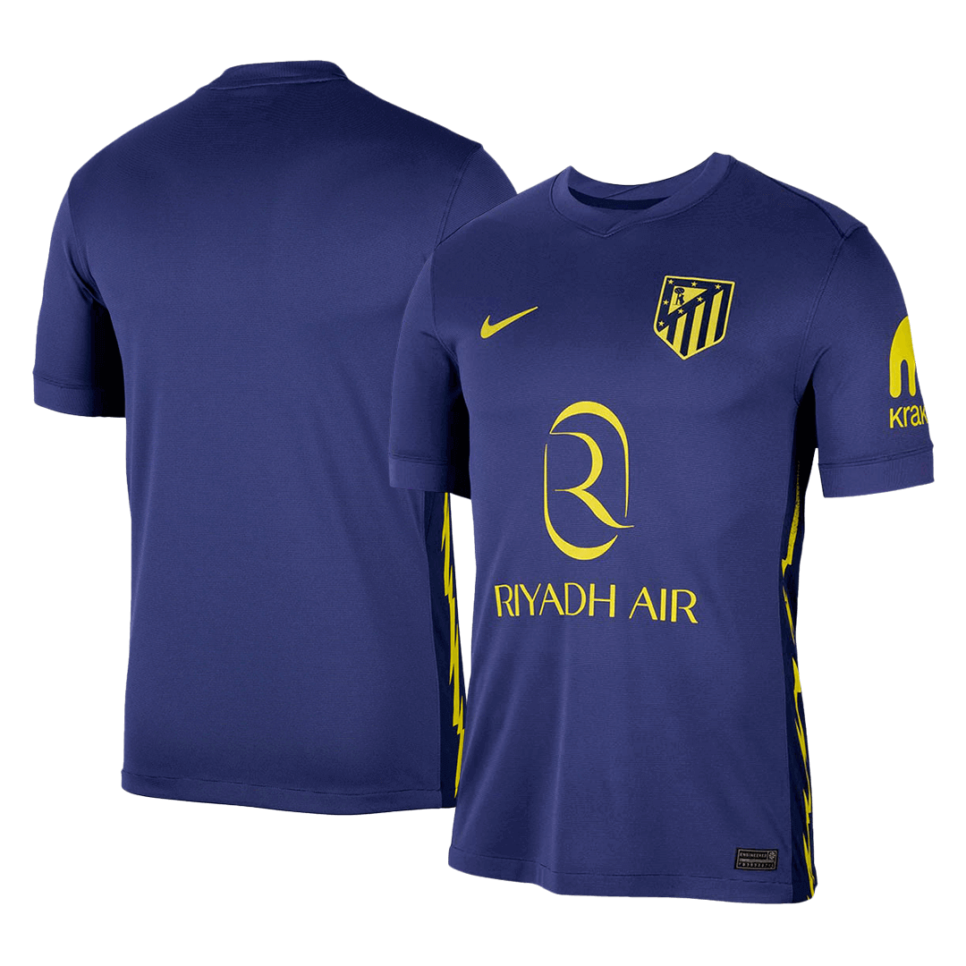 Camiseta de fútbol visitante del Atlético de Madrid 2025/26 azul marino