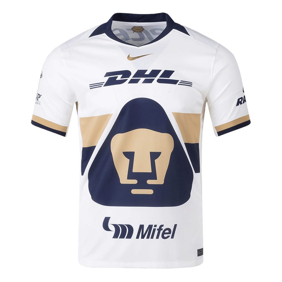 Camiseta de fútbol local Pumas UNAM 2025/26 Blanca