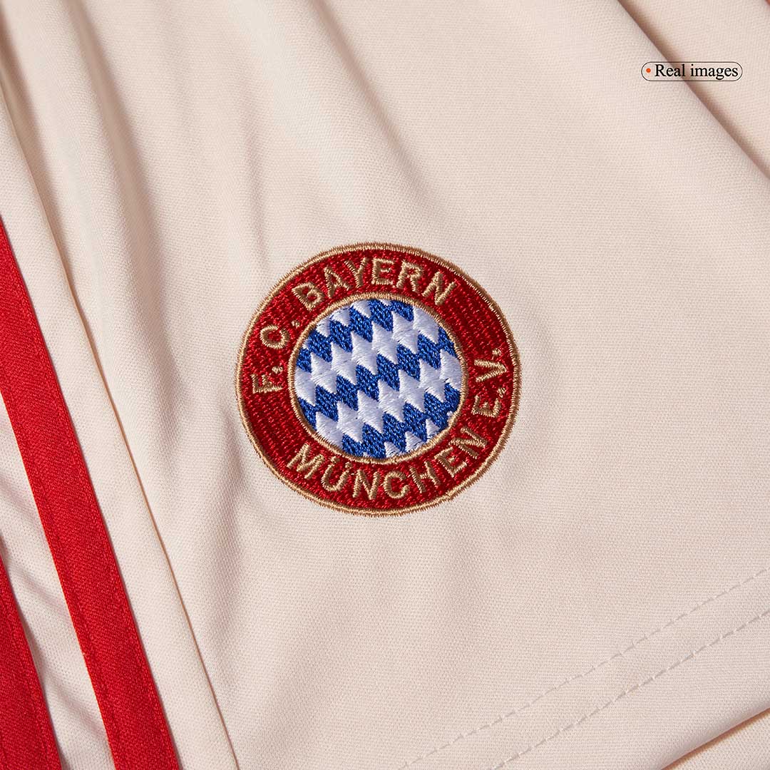 Kit de fútbol infantil de visitante del Bayern Múnich (camiseta y pantalón corto) 2024/25 - UCL