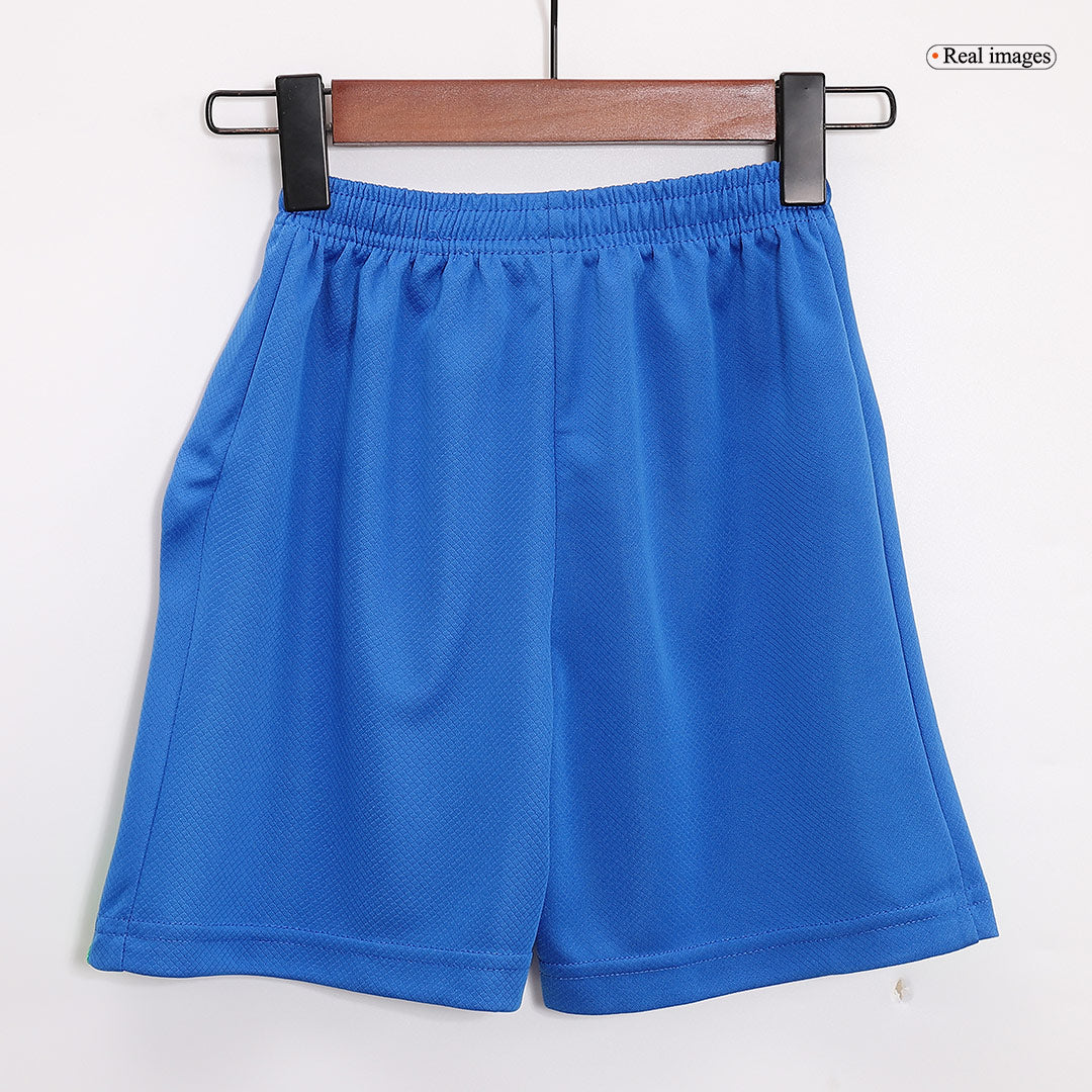 Kit de fútbol local de Brasil para niños (camiseta y pantalón corto) Copa América 2024