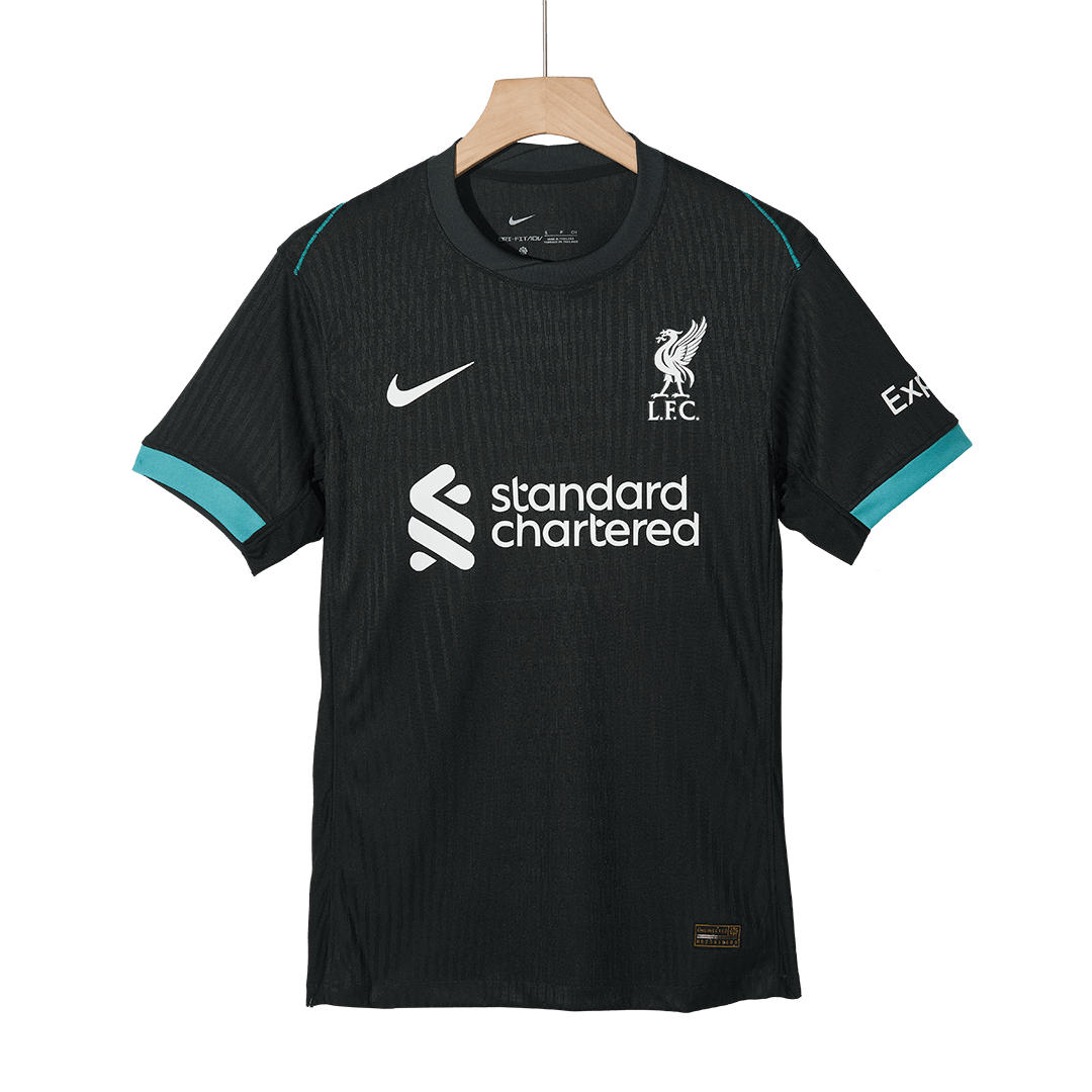 Camiseta de fútbol visitante auténtica del Liverpool 2024/25