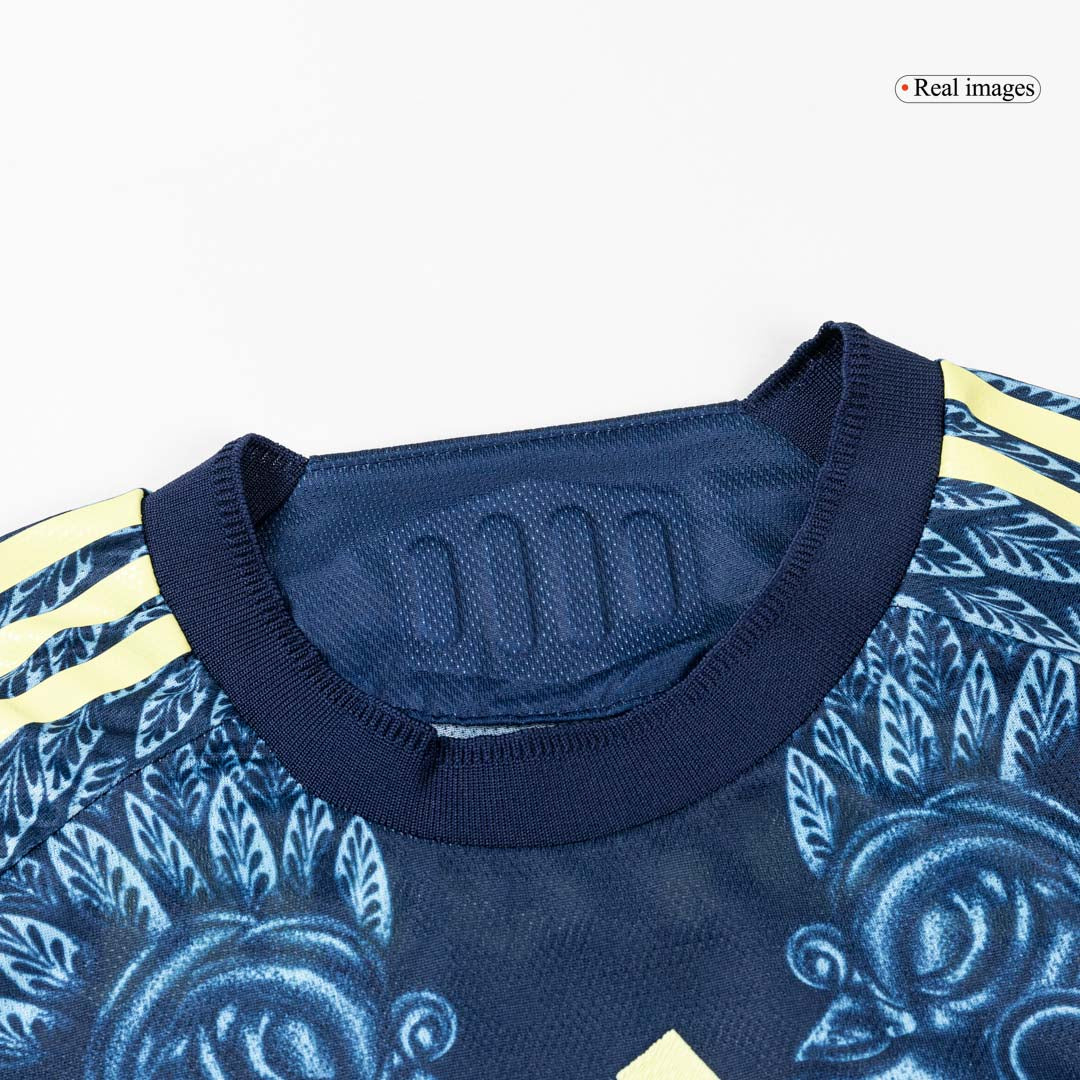 Camiseta de fútbol visitante auténtica del Club América 2025/26 azul marino