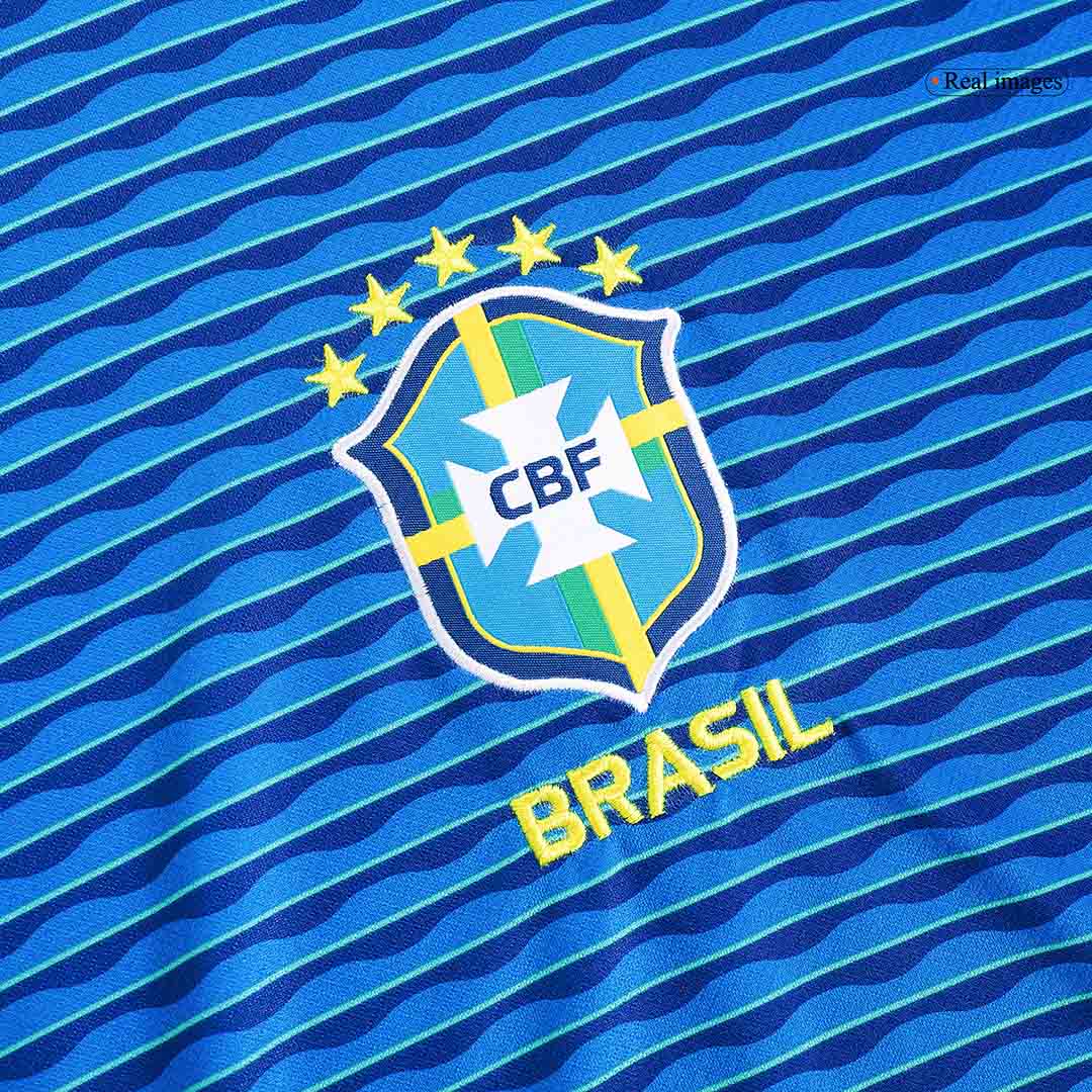 Camiseta de visitante de fútbol de Brasil RODRYGO #10 Copa América 2024