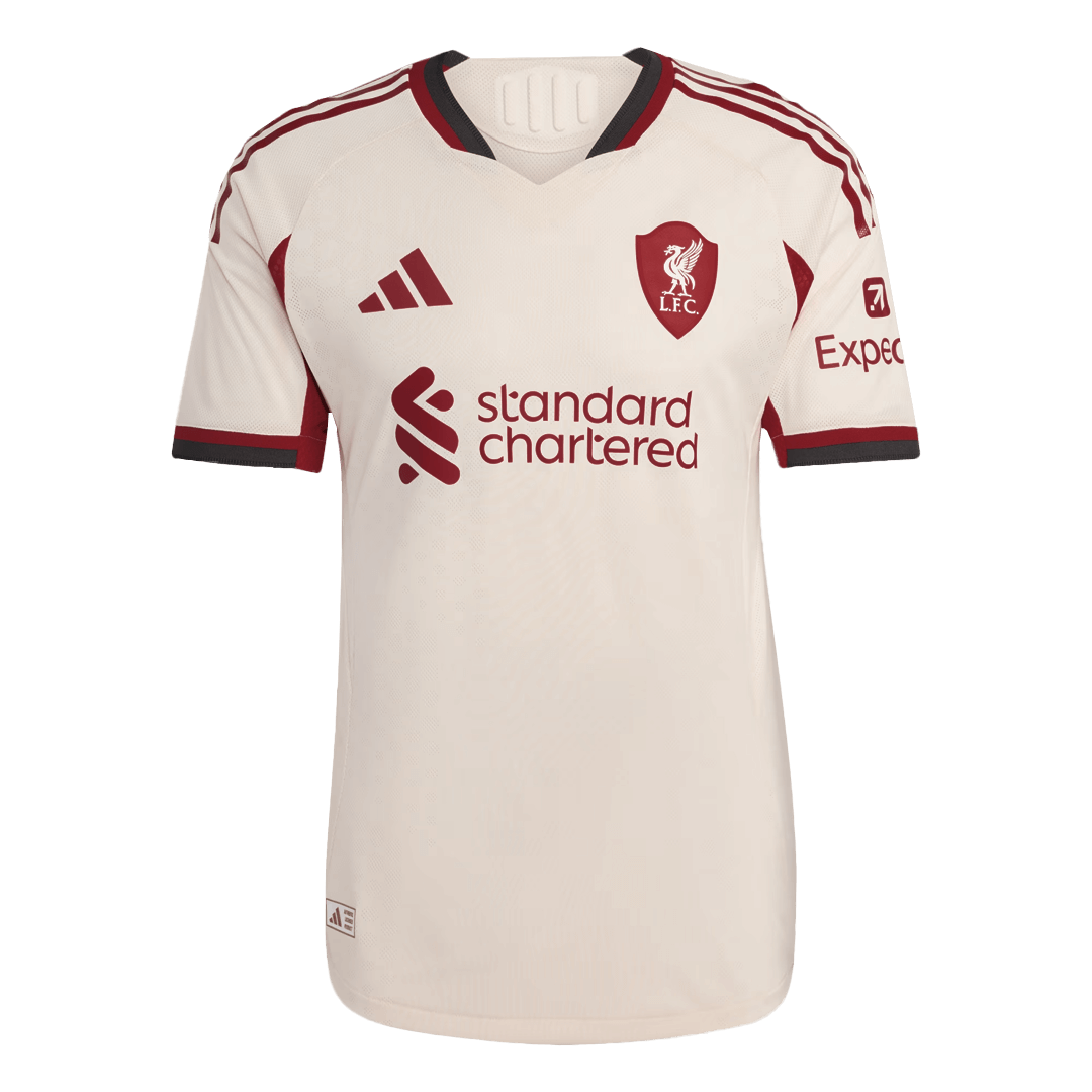 Auténtica camiseta de fútbol GAKPO #18 Liverpool visitante 2025/26