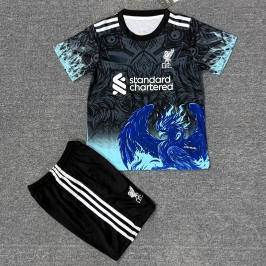 Conjunto infantil Liverpool 25/26 Azul especial