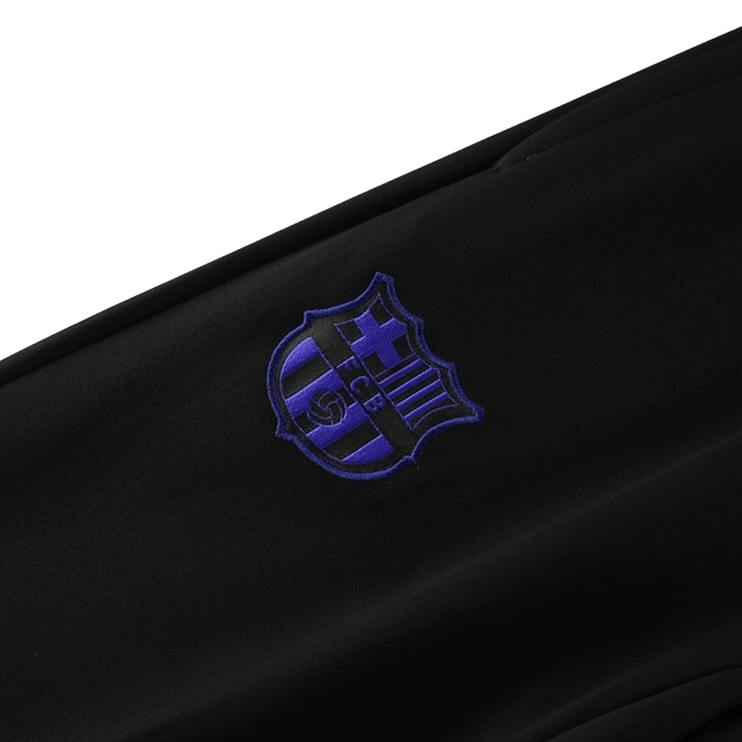 Chaqueta de entrenamiento del Barcelona 25/26 (Chaqueta + Pantalón) Negro y Morado