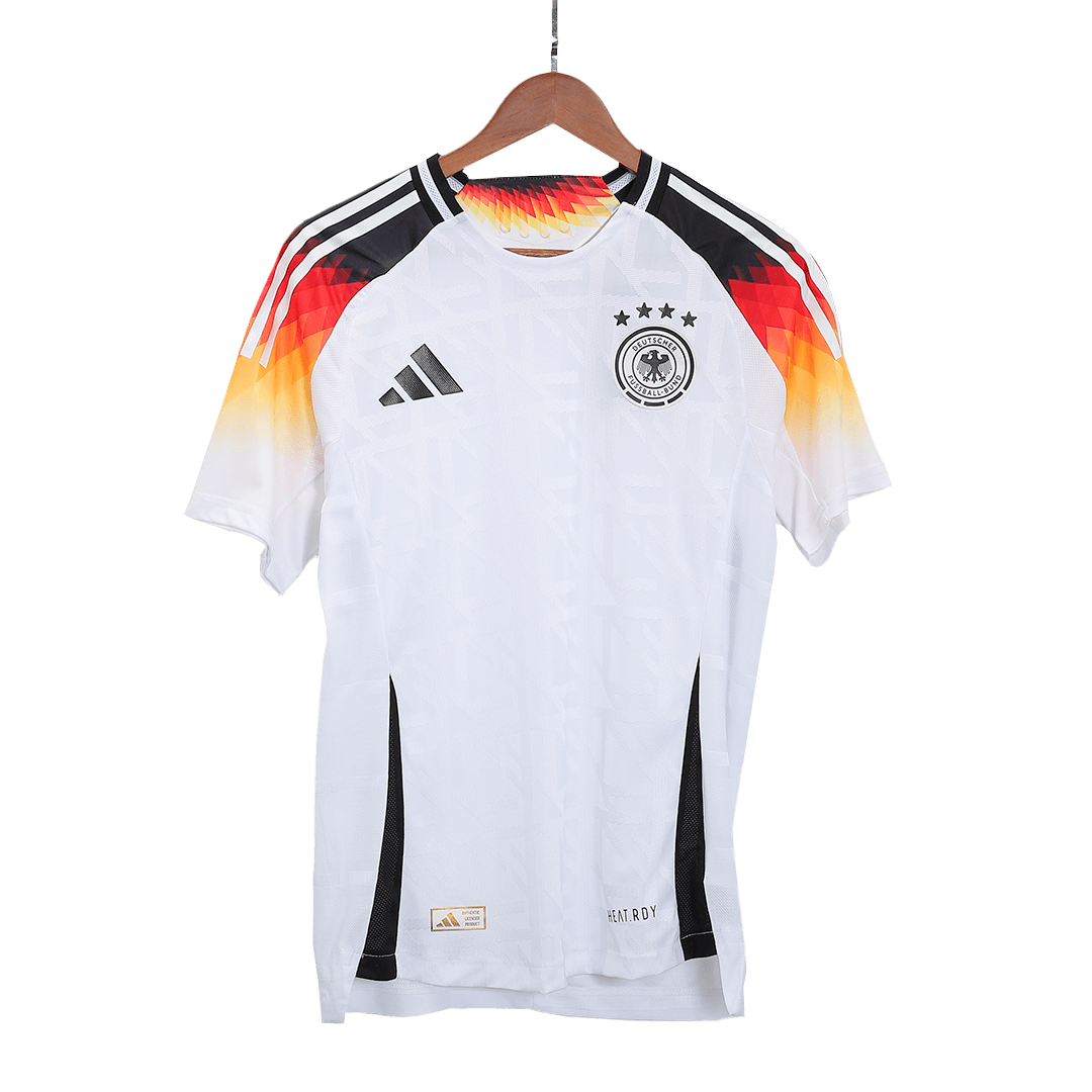 Camiseta de fútbol local auténtica de Alemania para la Eurocopa 2024