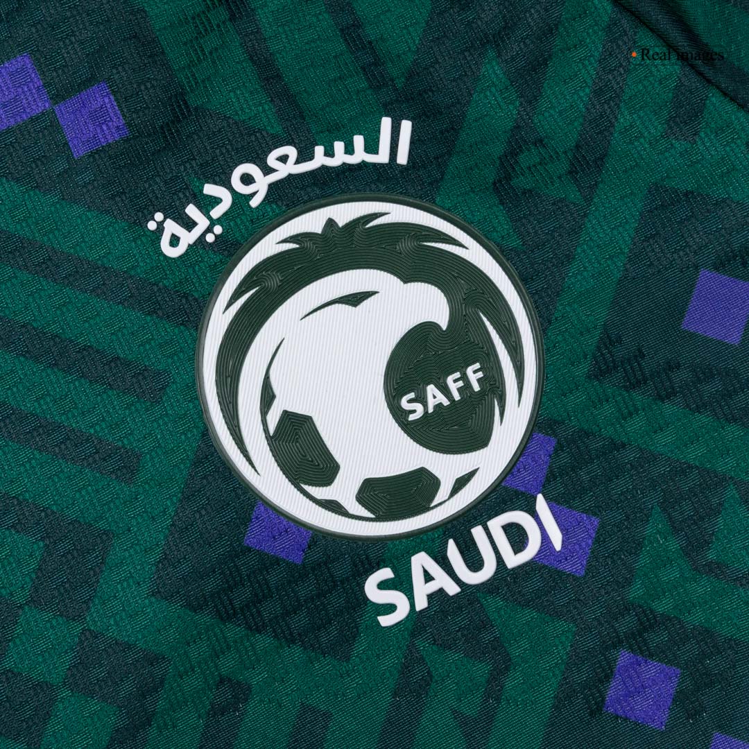 Camiseta de local de Arabia Saudita para hombre, versión Mundial 2026 - Corte ajustado