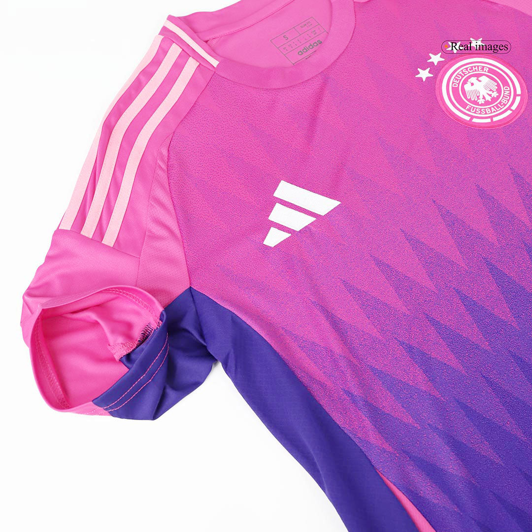 Camiseta de fútbol visitante de Alemania #8 de KROOS para la Eurocopa 2024