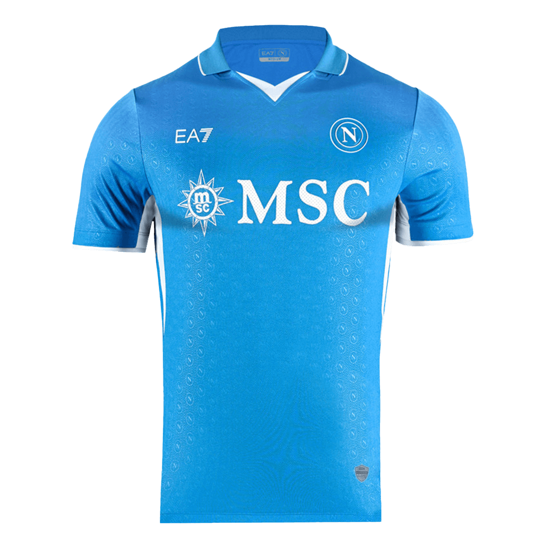 Camiseta de fútbol local auténtica del Napoli 2024/25
