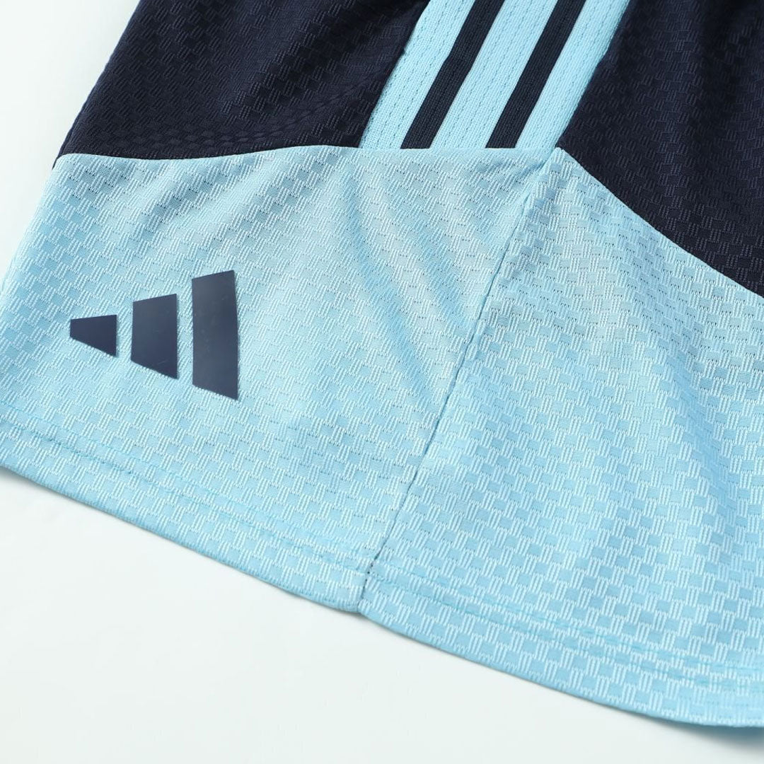 Equipación de fútbol de Argentina para la previa del partido (camiseta + pantalón corto) 2026