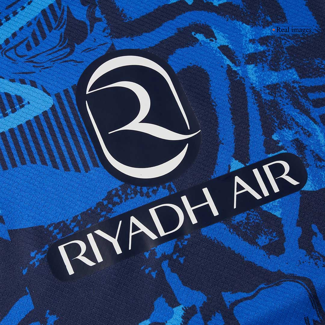 Kit de fútbol infantil de visitante del Atlético de Madrid (Kit y pantalón corto) 2024/25