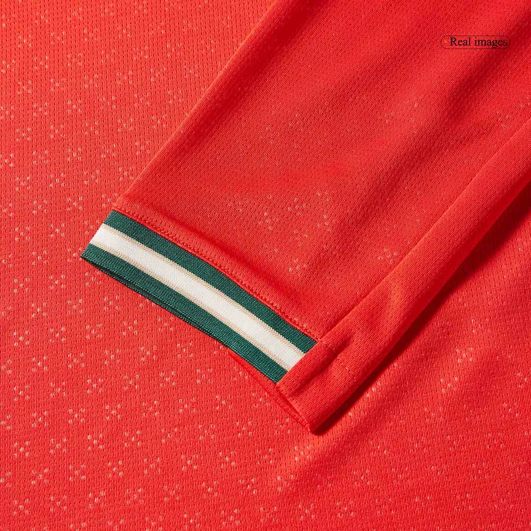 Camiseta de fútbol de manga larga de Portugal 2025 (rojo)
