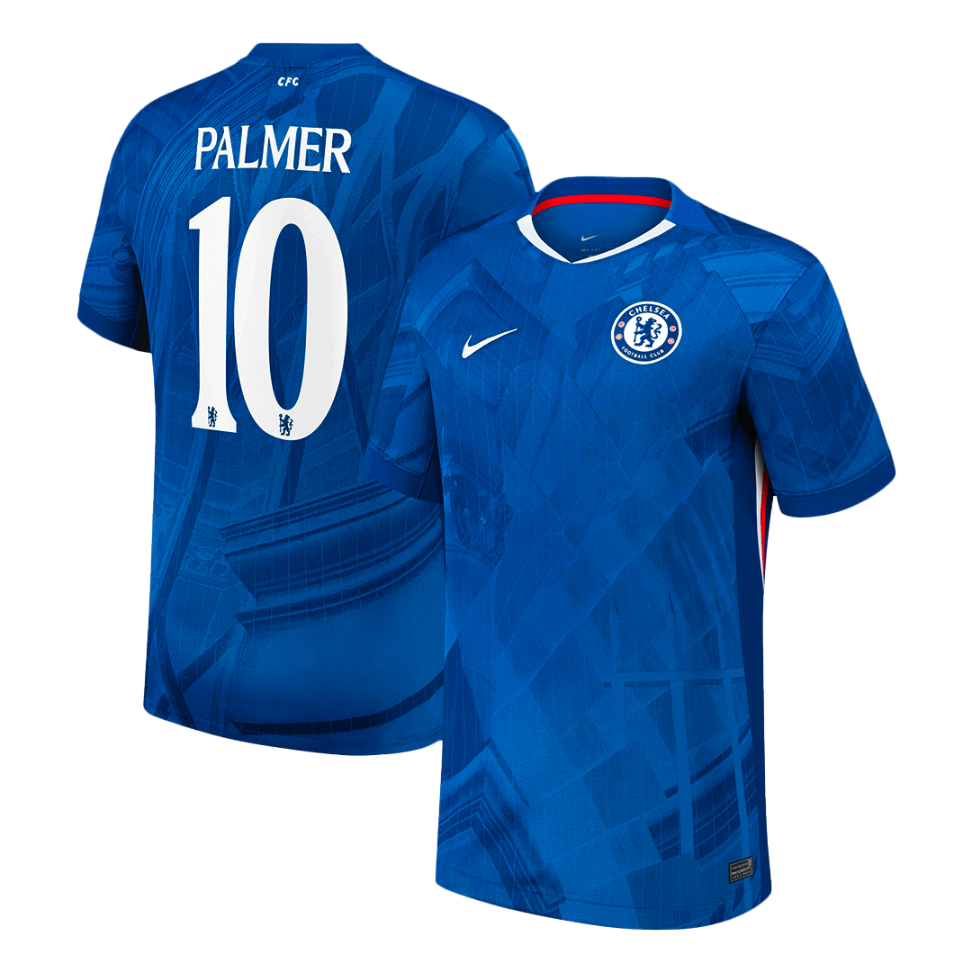 Camiseta de fútbol local del Chelsea PALMER #10 2025/26, azul - UCL