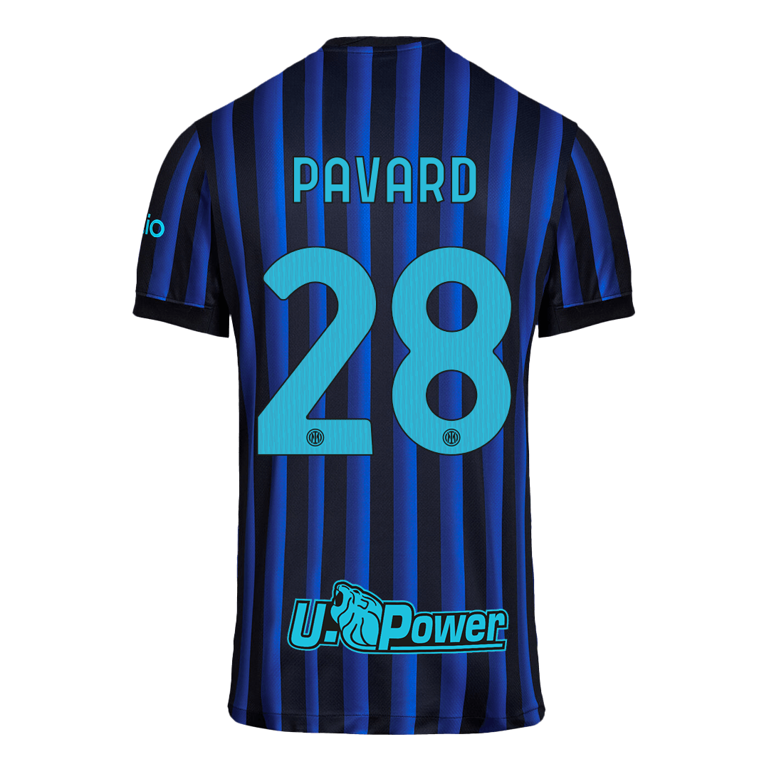 Camiseta de fútbol local PAVARD #28 del Inter de Milán 2025/26
