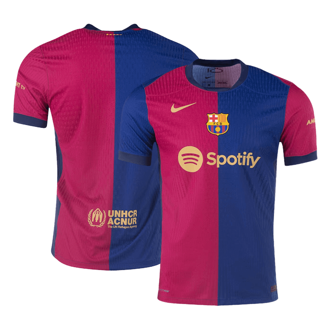 Camiseta de fútbol local auténtica del Barcelona 2024/25 (antiguo patrocinador)
