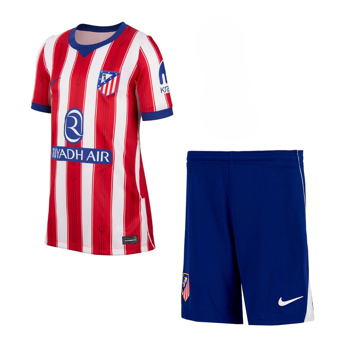 Kit de fútbol local del Atlético de Madrid para niño 2026/27
