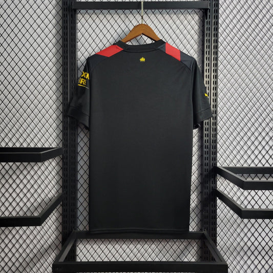 Camiseta negra de visitante del Manchester City 2022 2023