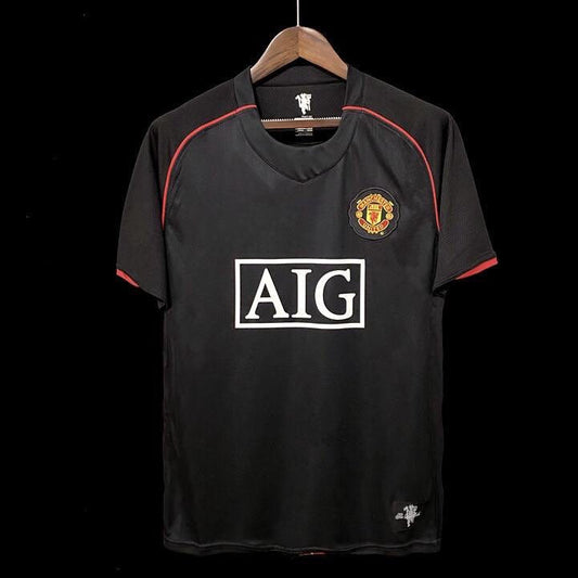 Camiseta retro de visitante del Manchester United 2007-2008
