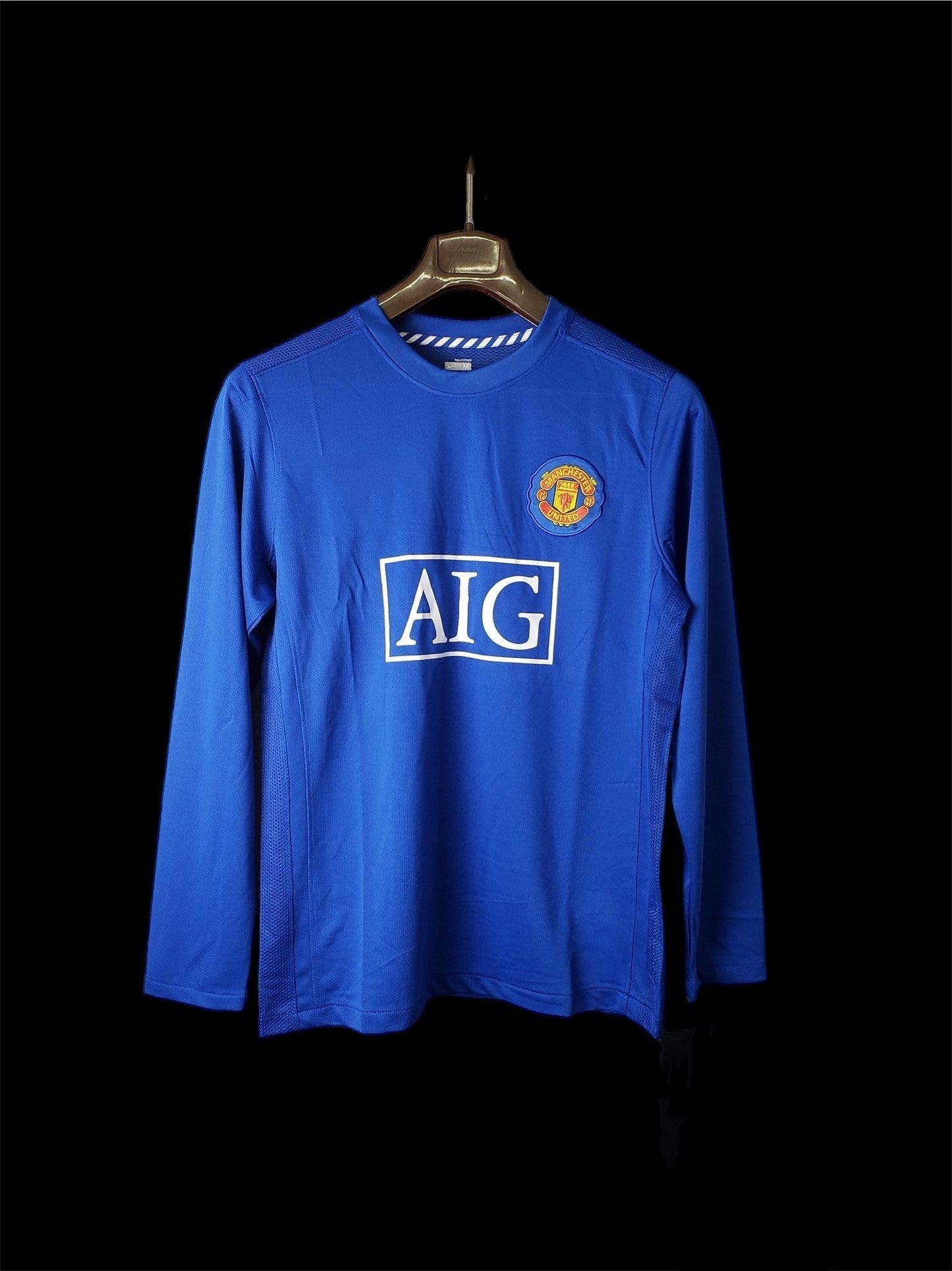 Tercera equipación retro de manga larga del Manchester United 2007-2008