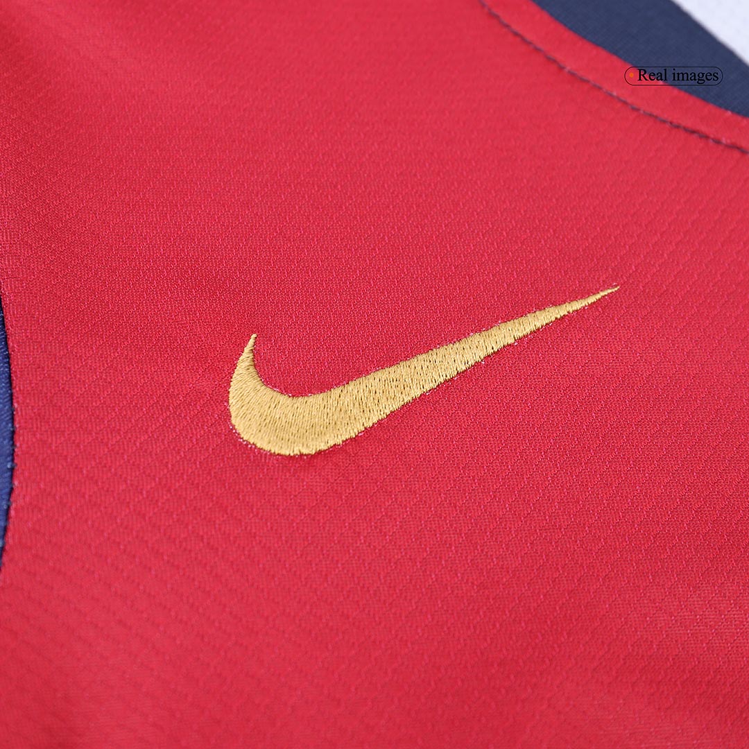 Kit de fútbol local del Barcelona para niños (camiseta y pantalón corto) 2024/25