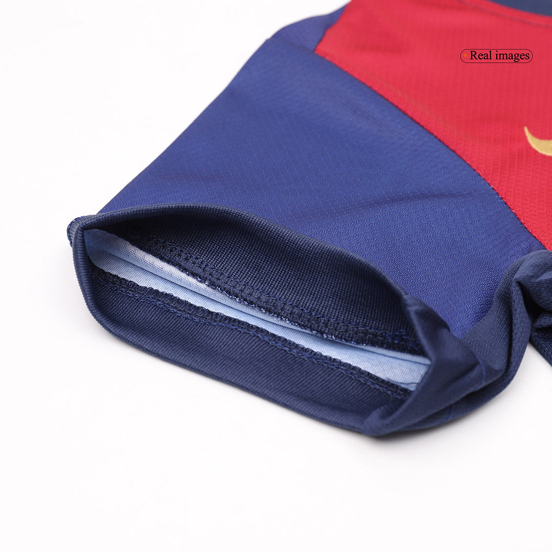 Kit de fútbol local del Barcelona para niños (camiseta y pantalón corto) 2024/25