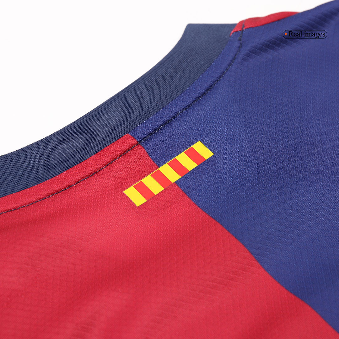 Kit de fútbol local del Barcelona para niños (camiseta y pantalón corto) 2024/25