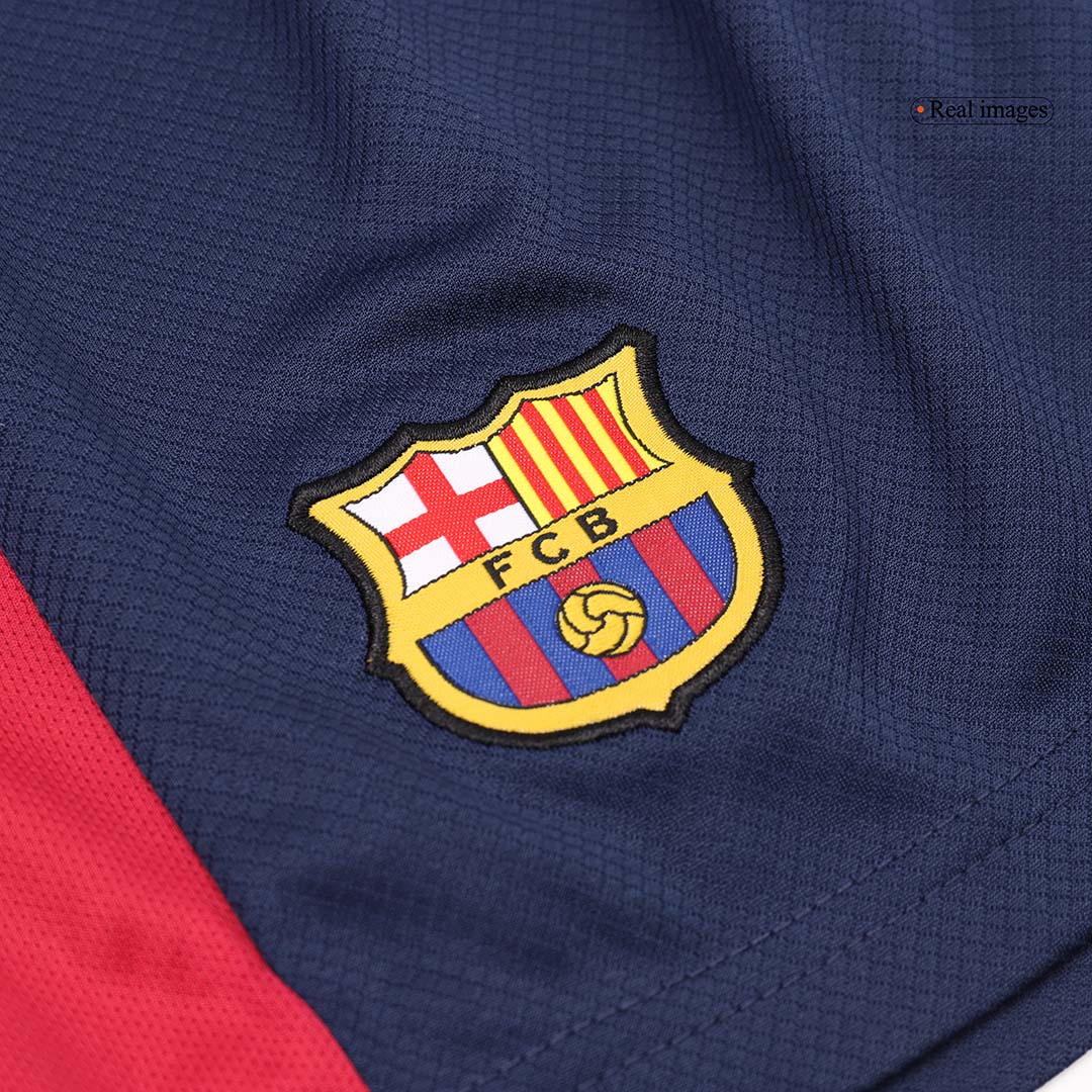 Kit de fútbol local del Barcelona para niños (camiseta y pantalón corto) 2024/25