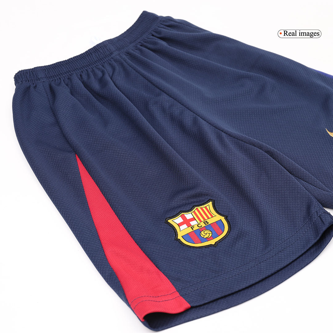 Kit de fútbol local del Barcelona para niños (camiseta y pantalón corto) 2024/25