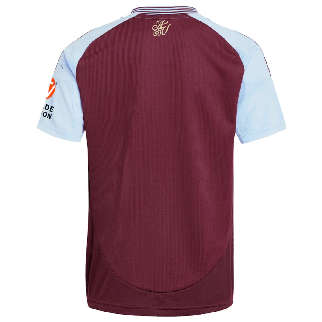 Camiseta de fútbol local del Aston Villa 2024/25 roja