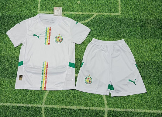 Conjunto infantil 24/25 Senegal Blanco