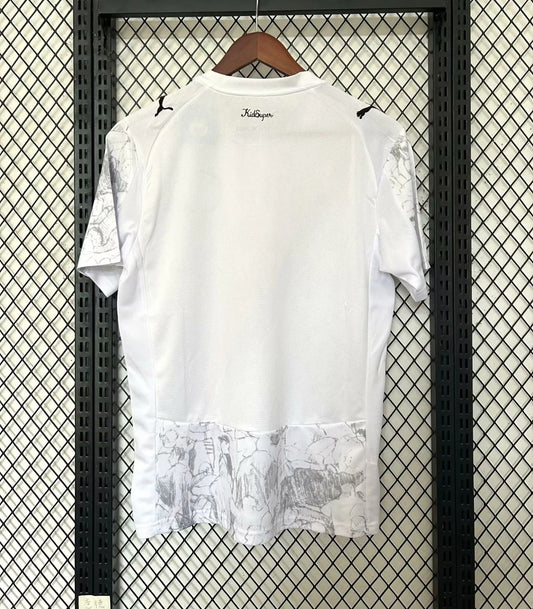 Camiseta visitante del Manchester City 25/26 blanca