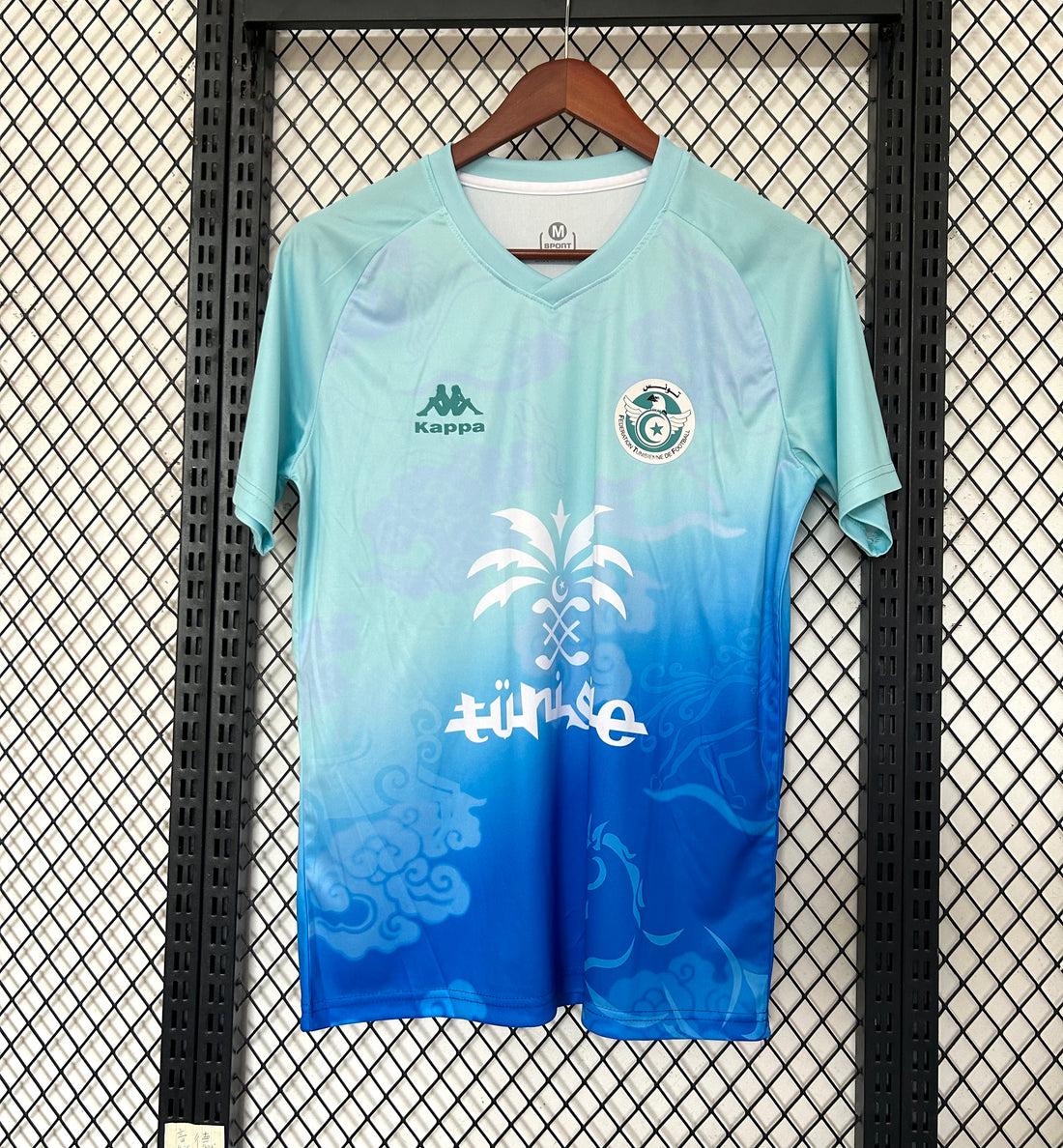 Camiseta azul especial de Túnez 25/26